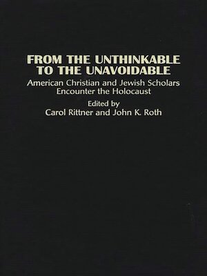 cover image of From the Unthinkable to the Unavoidable